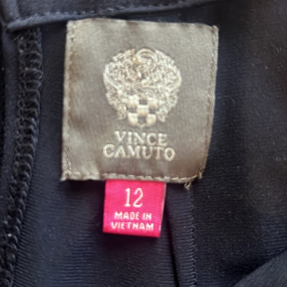 Vince Camuto navy, spandex dress. Size 12. - Picture 2 of 3